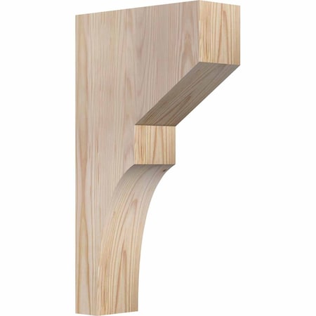 Ekena Millwork Monterey Smooth Corbel, Douglas Fir, 3 1/2"W x 10"D x 18"H COR04X10X18MON00SDF